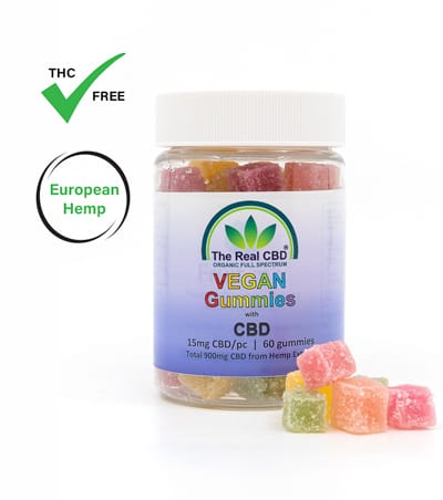 CBD Vegan gummies – 15mg CBD